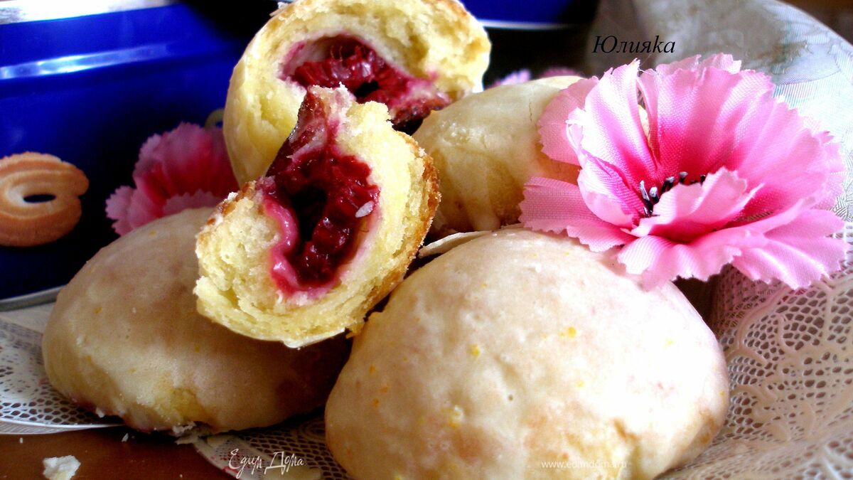 Творожные пряники с начинкой