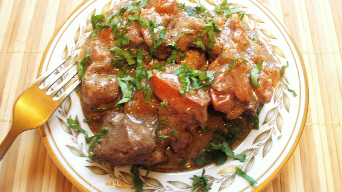 "кофейное" мясо