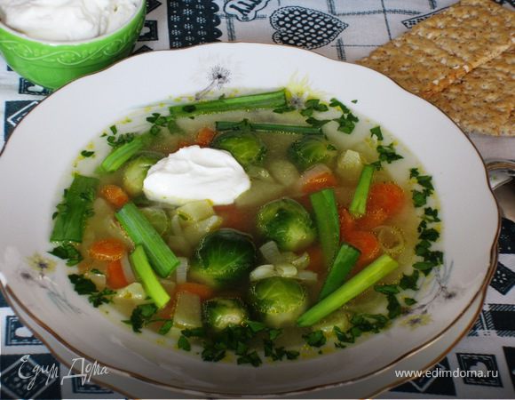 Легкий овощной супчик Легкий овощной супчик