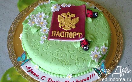 Рецепт Торт "Паспорт"