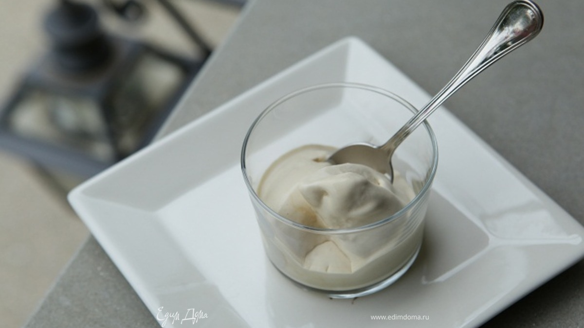 Сливочно-кофейное мороженое