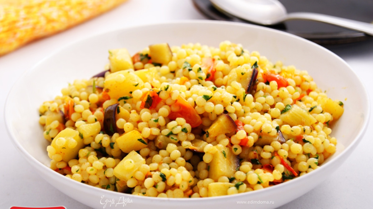 Кускус птитим с овощами