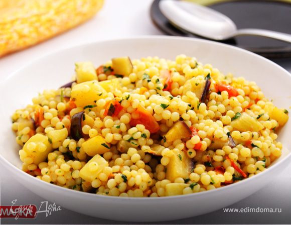 Кускус птитим с овощами Кускус птитим с овощами