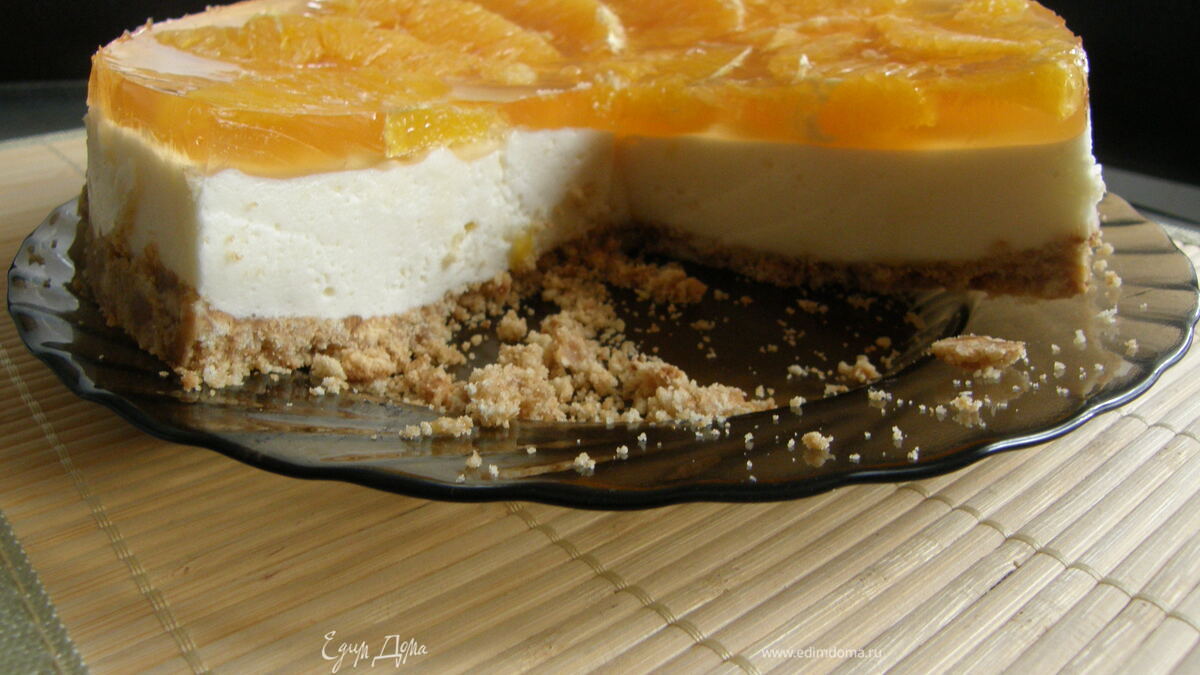 Торт-суфле "Птичье молоко" без выпечки