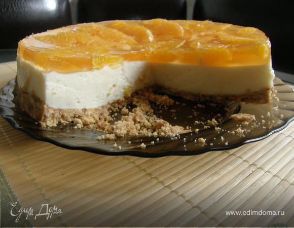 Торт-суфле "Птичье молоко" без выпечки