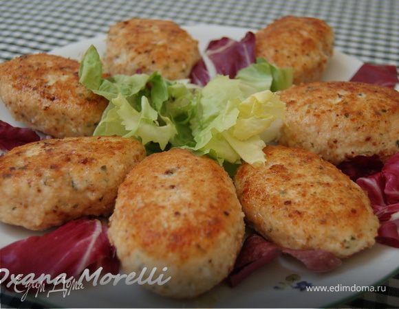 Белоснежные котлетки с рикоттой Белоснежные котлетки с рикоттой
