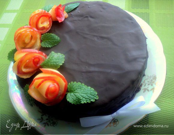 Постный шоколадный торт «Именинный» Постный шоколадный торт «Именинный»