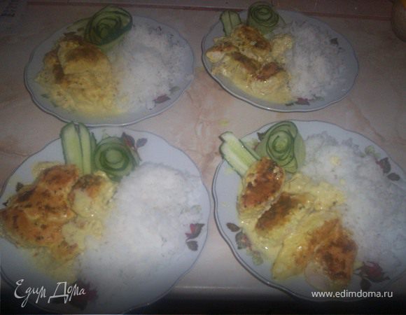 "Неженка" - Куриное филе в соусе