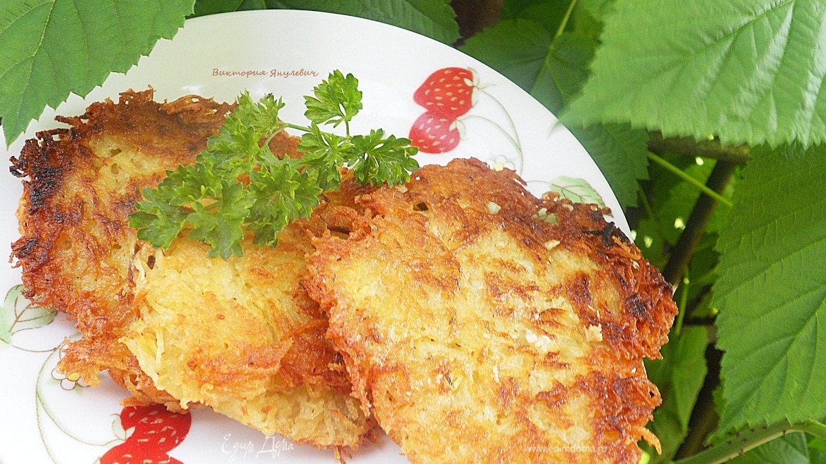Хрустящие картофельные драники