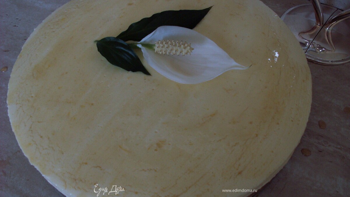 лимонно-апельсиновый чизкейк 