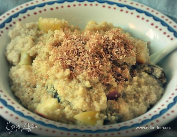 Идея на завтрак: история любви кускуса и нектарина Идея на завтрак: история любви кускуса и нектарина