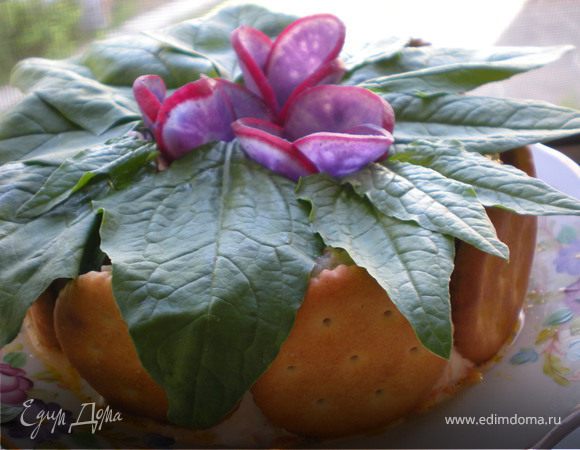 Салат "Фиалки"