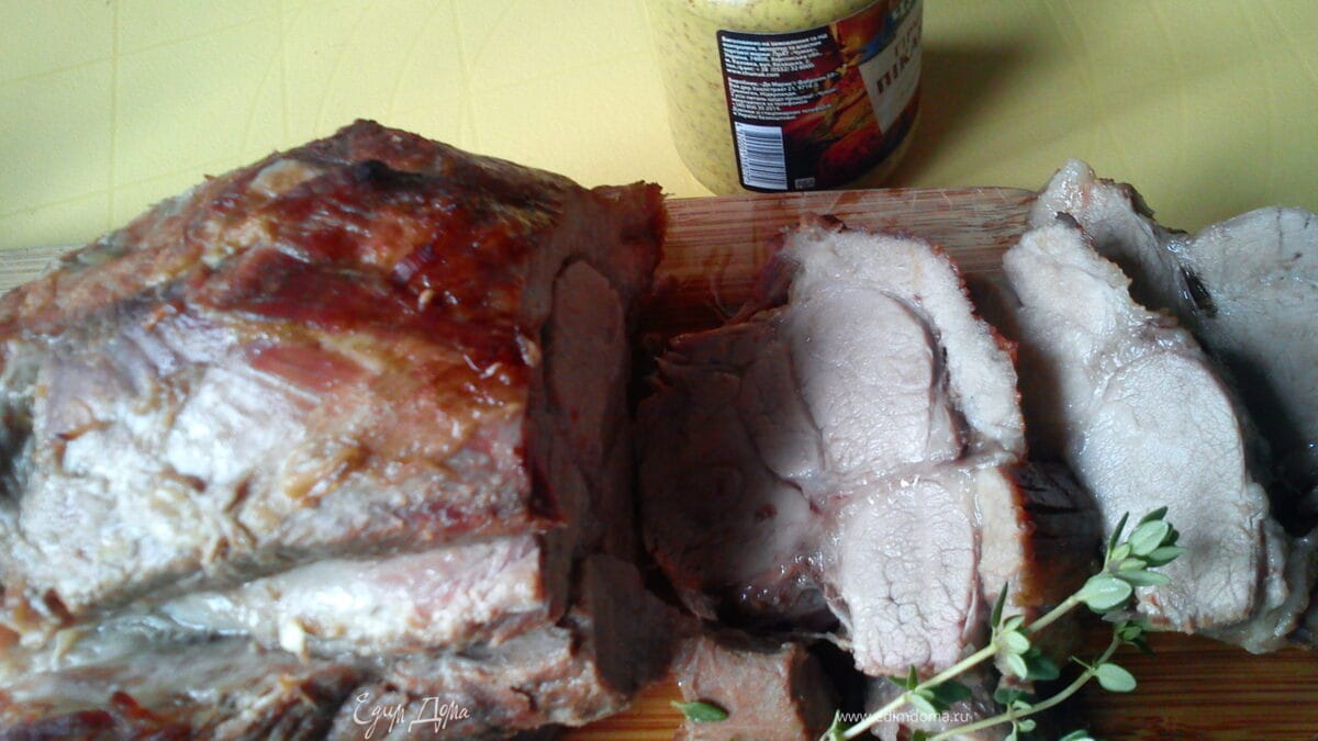 Свинина в вине