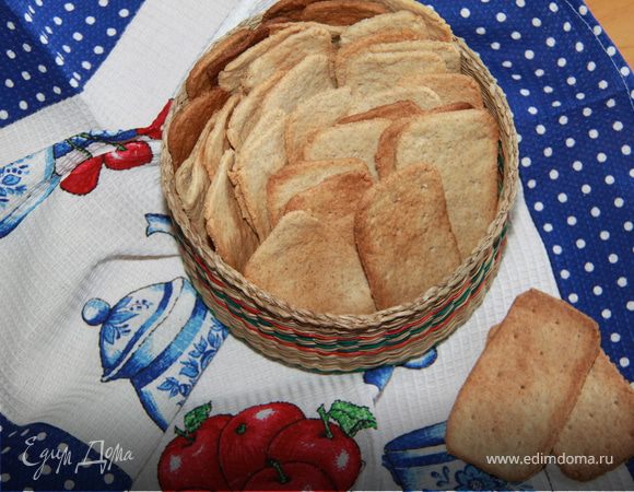 Цельнозерновое печенье а-ля крекеры Грэма (Graham Crackers)
