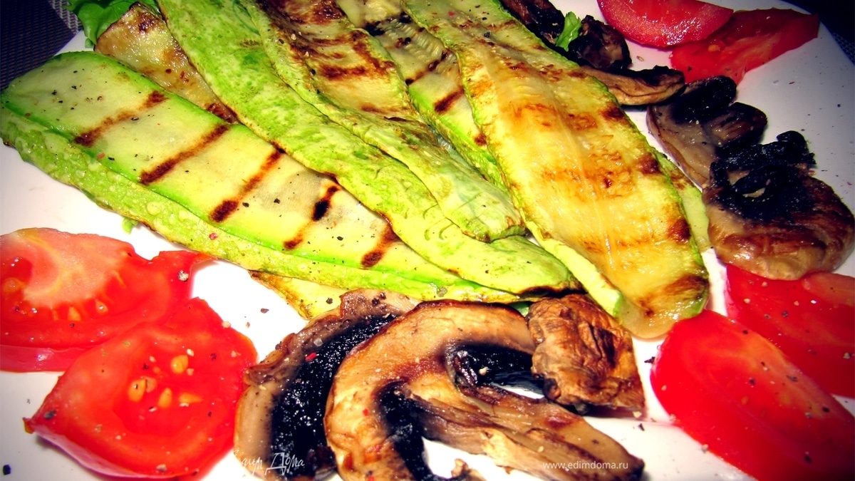 Овощи на гриле