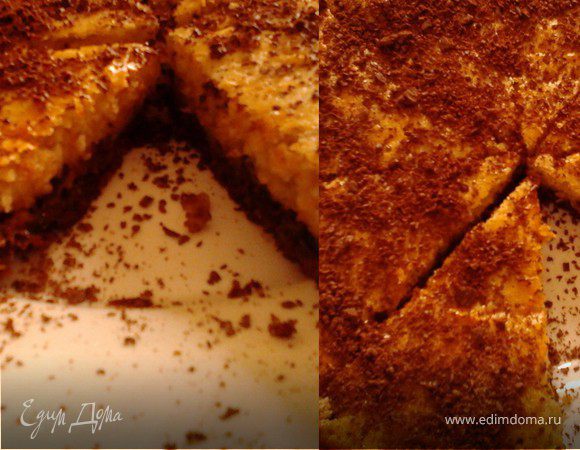 Пирог с шоколадом и черносливом Пирог с шоколадом и черносливом