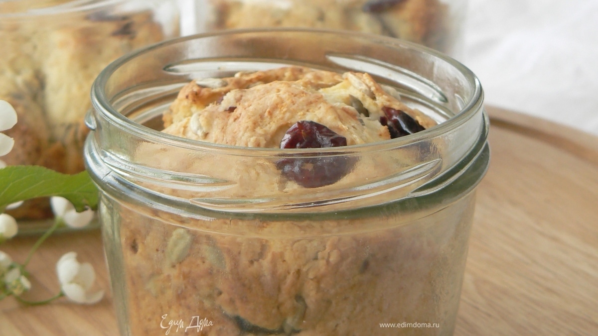 Творожные булочки в банке