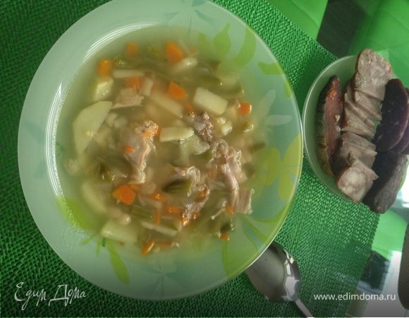 Суп "Две фасольки"