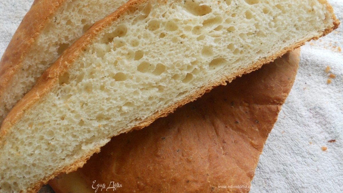 Чиабатта на молоке