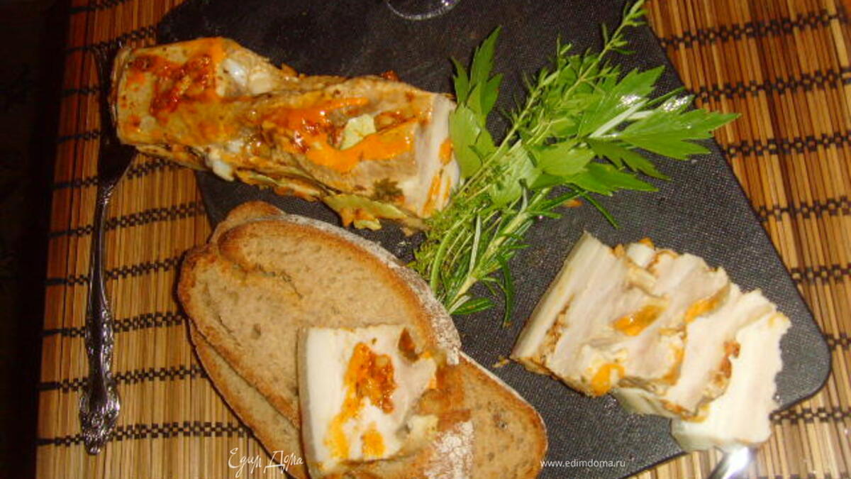 Почеревок отварной пряный домашний 