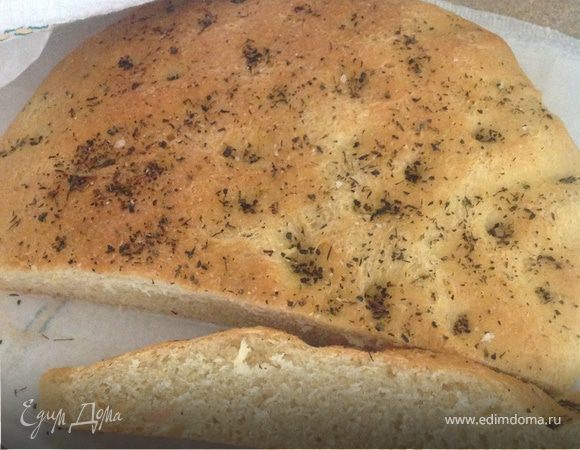 Фокачча с полентой. По мотивам фокаччи от Юлии Высоцкой Фокачча с полентой. По мотивам фокаччи от Юлии Высоцкой