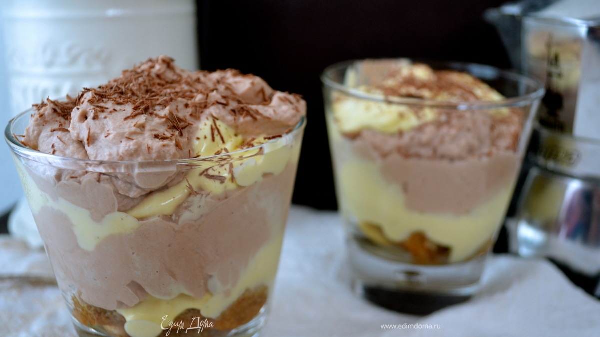 Десерт "Тирамису за 5 минут" ("Вкус лета")