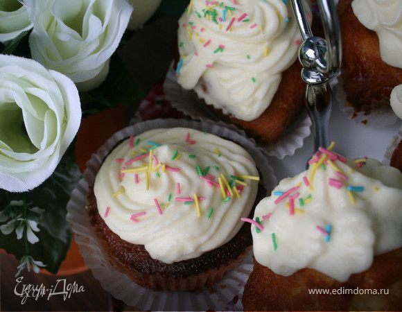 Карамельные капкейки Карамельные капкейки