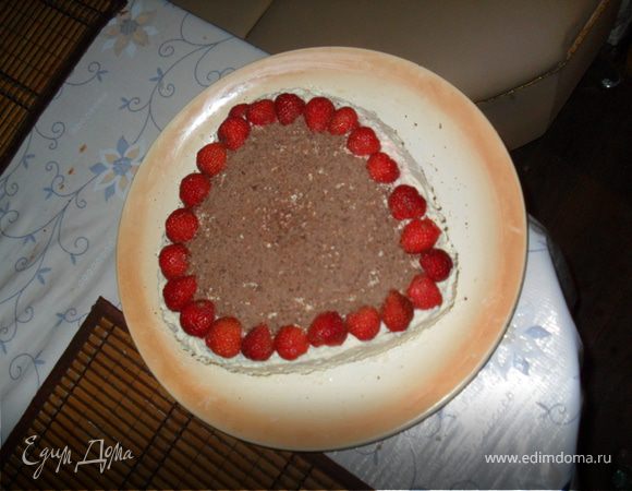 бисквитно-творожный тортик