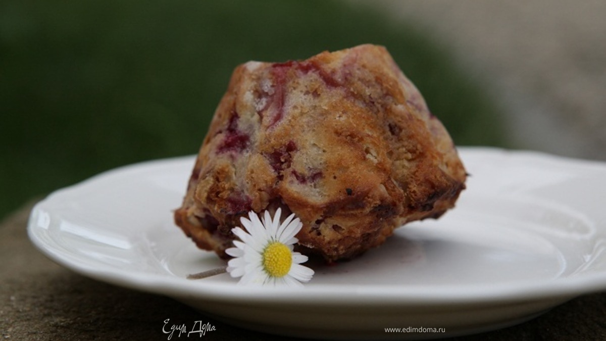 Маффины со свежими ягодами