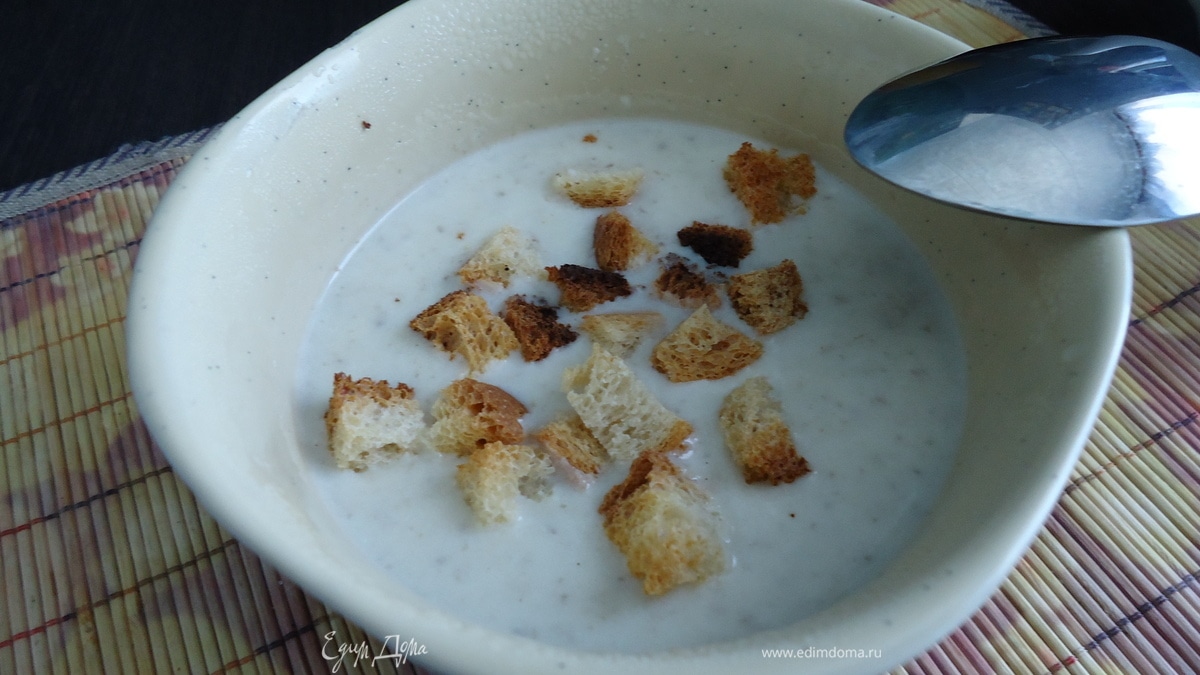 Суп-пюре с опятами