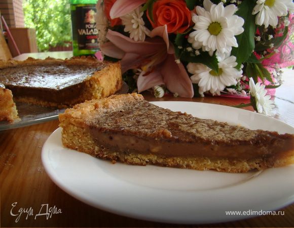 Шоколадно-Ореховый тарт "Нутелла" Шоколадно-Ореховый тарт "Нутелла"