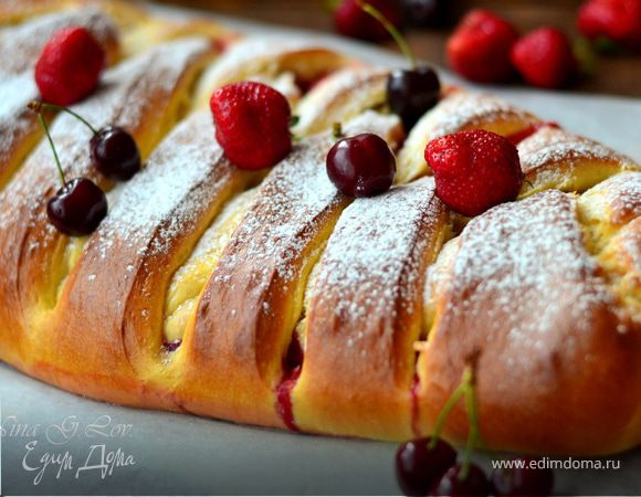 Клубничная плетенка (вся в самом соку)