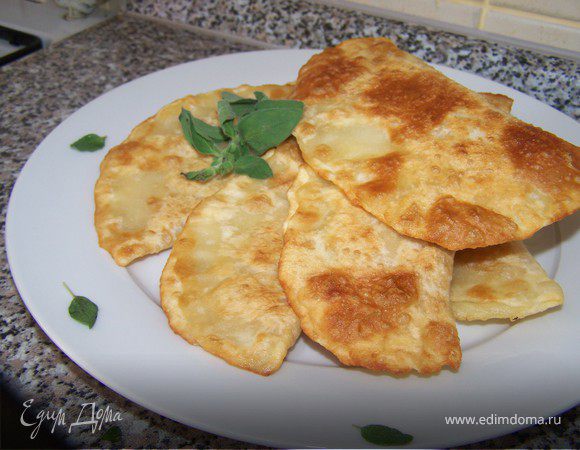 Чебуреки на заварном тесте