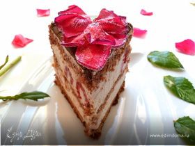 Торт-мороженое "Малиново-розовая симфония" (Вкус лета)