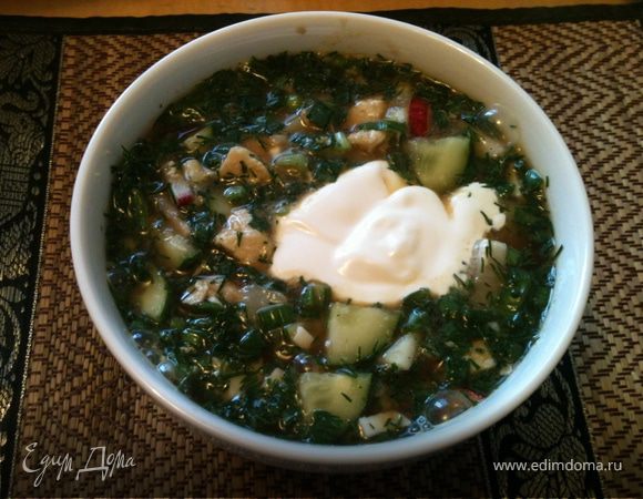 Окрошка - летний холодный суп Окрошка - летний холодный суп