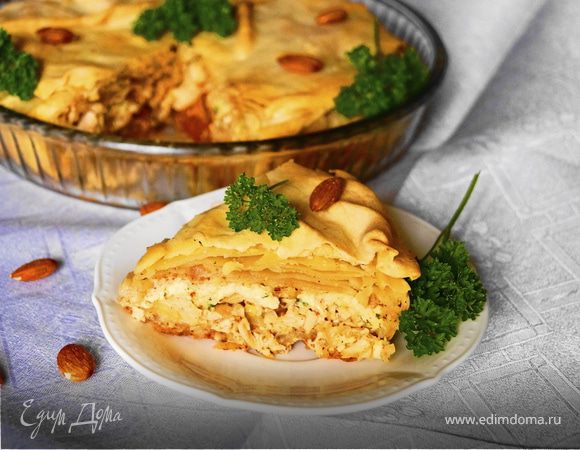 Бастийя с курицей (Chicken B'Stilla) Бастийя с курицей (Chicken B'Stilla)