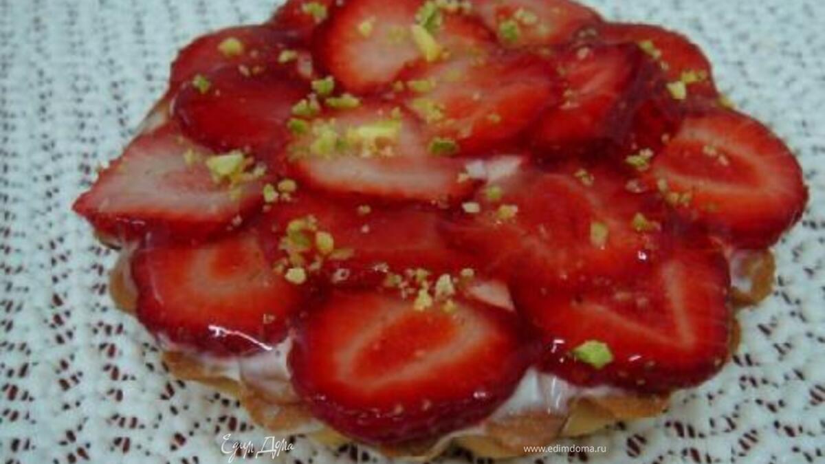 Клубничные тартинки