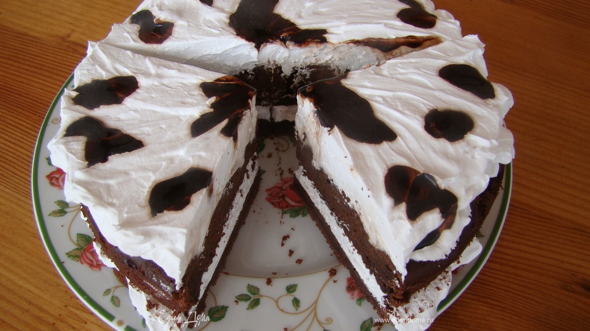 Шоколадный торт «Далматинец»