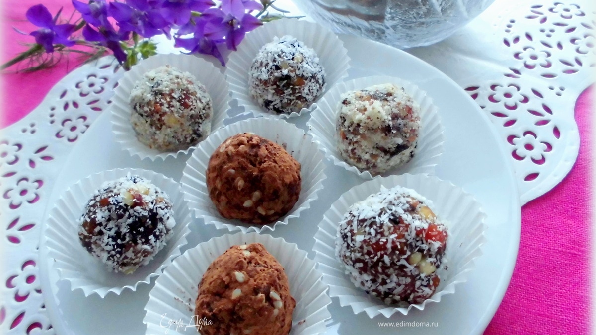 Конфеты из сухофруктов «Искушение»