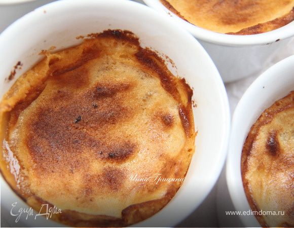 Бананово-грейпфрутовый флан Бананово-грейпфрутовый флан