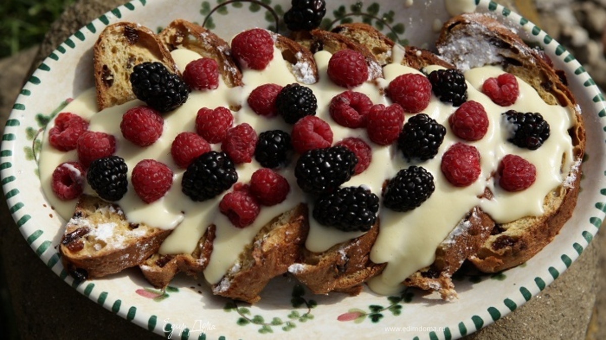 Итальянский десерт Zuppa Inglese