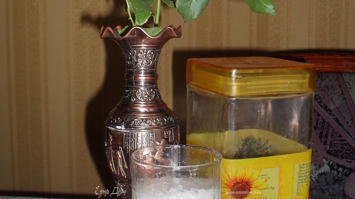 Квас хлебный с мятой