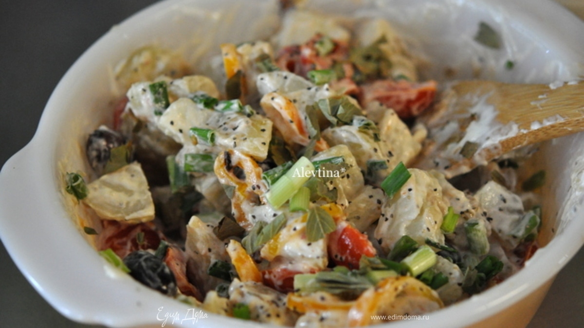 Средиземноморский картофельный салат