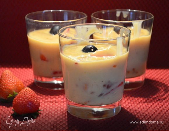 Парфе-пудинг клубничный Парфе-пудинг клубничный