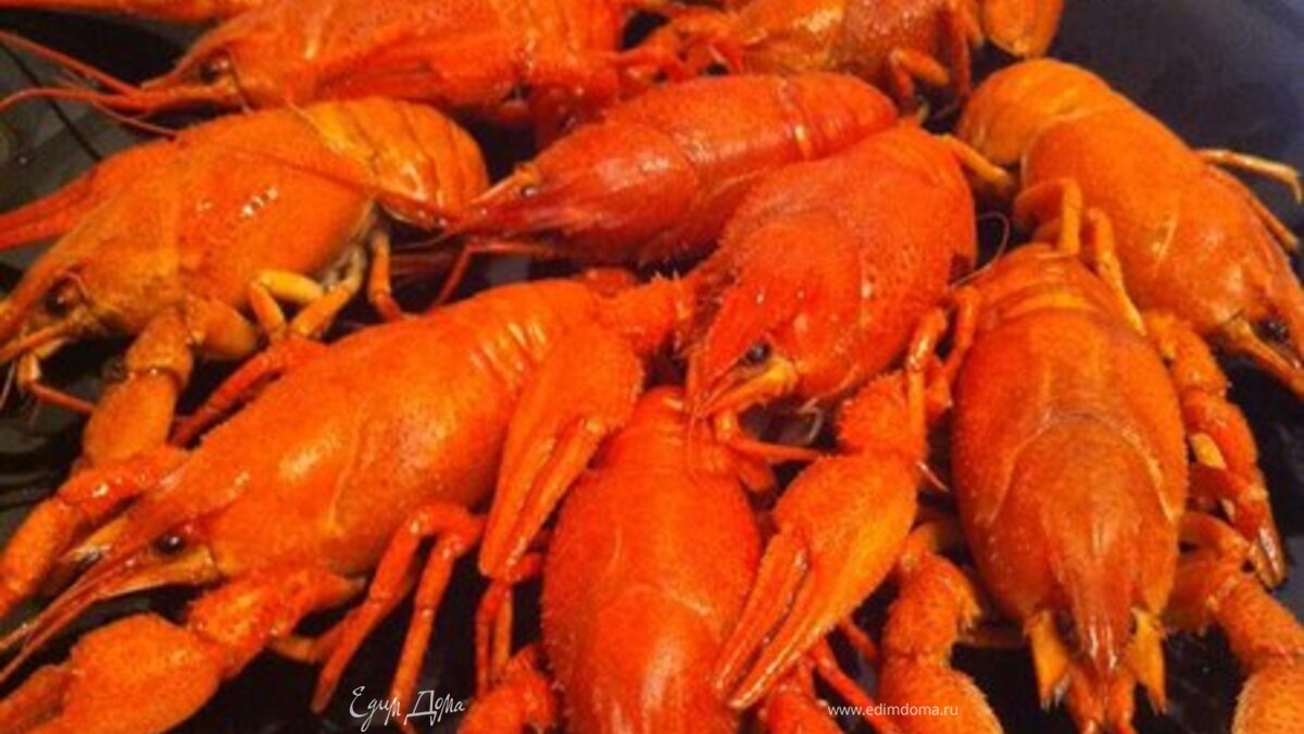 Вареные раки