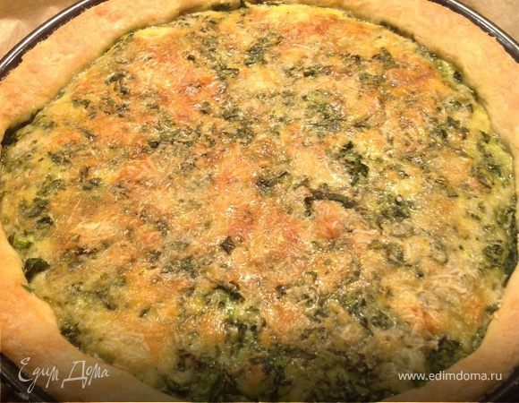 Киш со шпинатом Киш со шпинатом