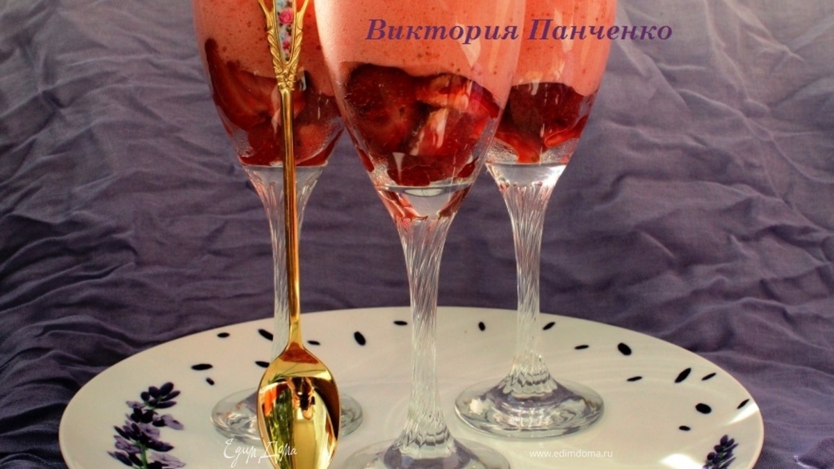 Клубничный самбук для юной Влады (Vladislava Zumbo)