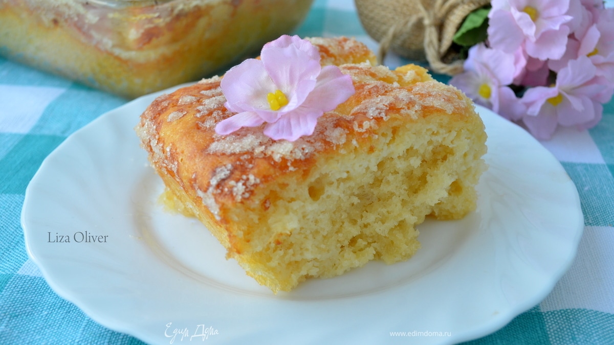 Сахарный пирог (Tarte au sucre)