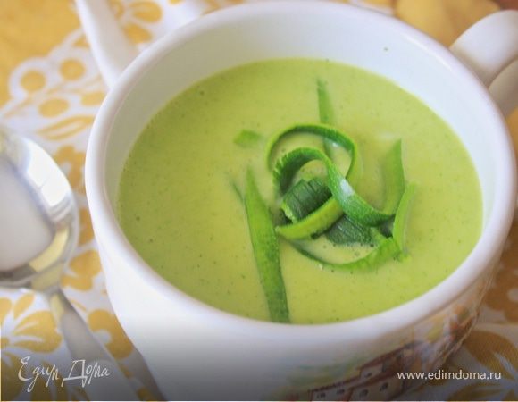 Суп с цукини и пореем ("Холодные супы") Суп с цукини и пореем ("Холодные супы")
