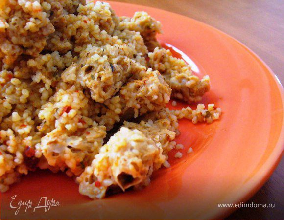 Вегетарианский плов из кускуса по-восточному